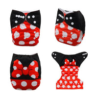 Most Popular Digital Position Baby Cloth Diaper with Microfiber Insert In Modern Printed Design For Baby Boys and Baby Girls KIds - BIG FRENCHIES