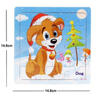 38 Style Cartoon Wooden Puzzle Children Animal/ Vehicle Toy For 2-6 Year Baby Early Educational Toys for Kids - BIG FRENCHIES