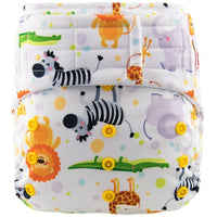 Hook & Loops Pocket Diaper - cloth Inner Waterproof Washable Reusable Baby Diaper For Kids - BIG FRENCHIES