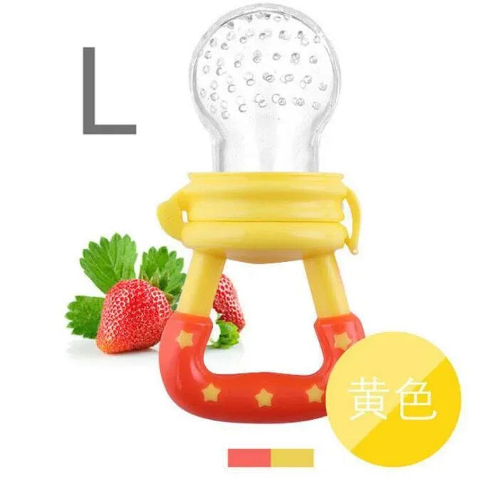Silicone Baby Pacifier Feeder Cartoon Animal Infant Nipple Holder Newborn Fruit pacifier Tetine Silicona Nipple Bit - BIG FRENCHIES