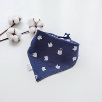Cotton Cartoon Bandana Feeding Saliva Towel Waterproof Bibs For Baby Burp Accessory Adjustable Button Durable Baby Towels - BIG FRENCHIES