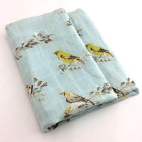 Baby Blankets Newborn Soft Organic Cotton Baby Blanket Muslin Swaddle Wrap Feeding Burp Cloth - BIG FRENCHIES