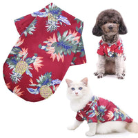 Hawaiian Pet Shirts - BIG FRENCHIES