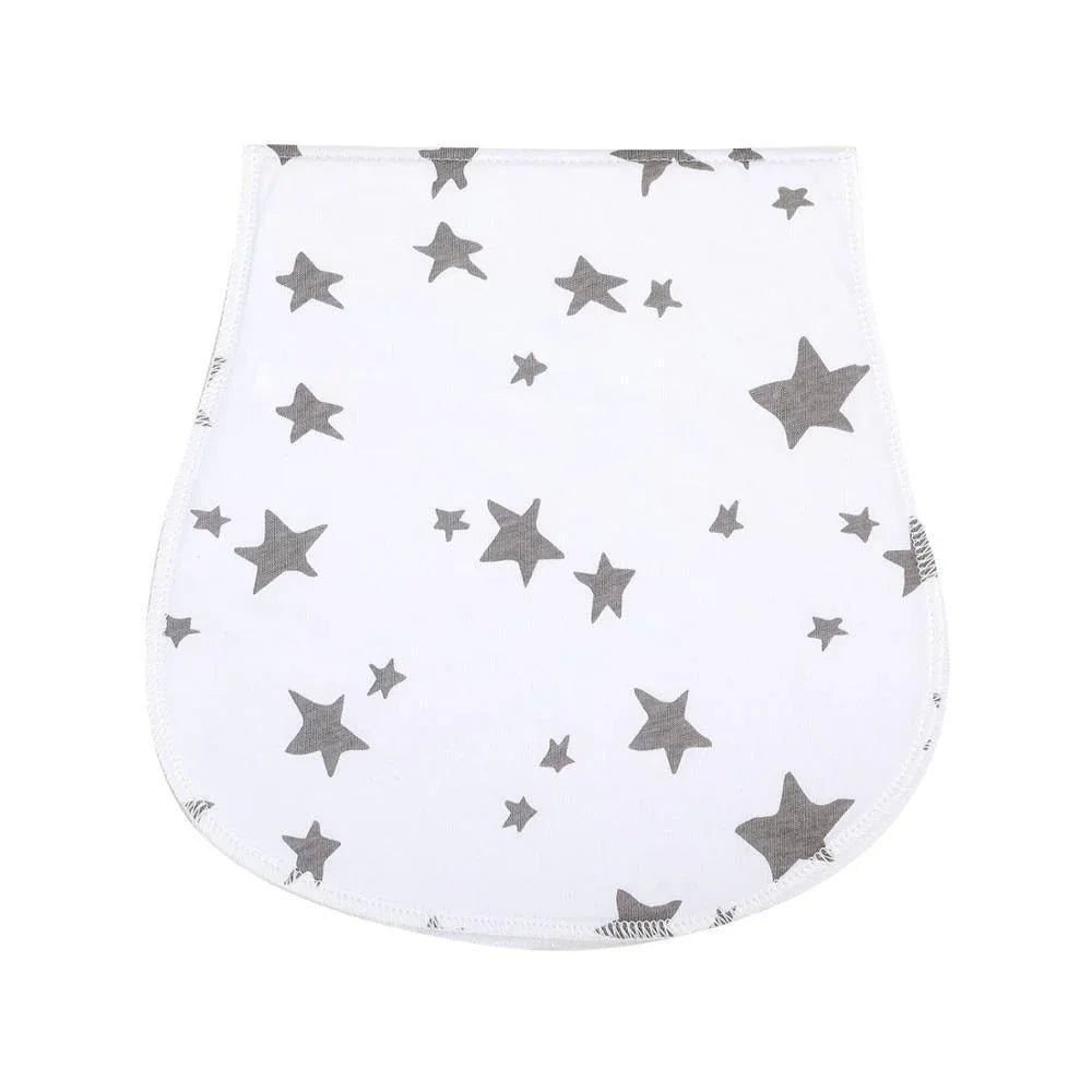 New Baby 100% Cotton Three Layers Waterproof Lightweight Natural Burp Curved Bibs For Baby Accessories - BIG FRENCHIES