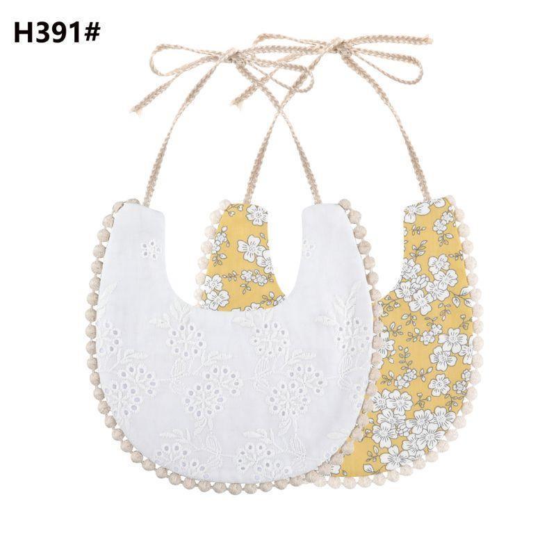 Infant Baby Bib Kid Toddler Dinner Feeding Tassel Double-side Cotton Linen Burp Cloths Saliva Towel For Baby - BIG FRENCHIES