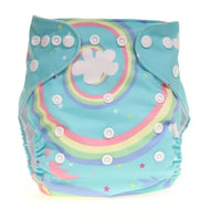 Baby Pocket Cloth Diaper Nappy Reusable Adjustable Washable No Inserts Nappie For Baby In Modern Printed Style - BIG FRENCHIES