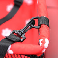 Dog Safety Mesh Travel Carrier Basket - BIG FRENCHIES