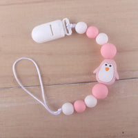 Handmade Animal Pendant Pacifier Clips Chain Nipple Holder for Infant Baby Pacifier - BIG FRENCHIES