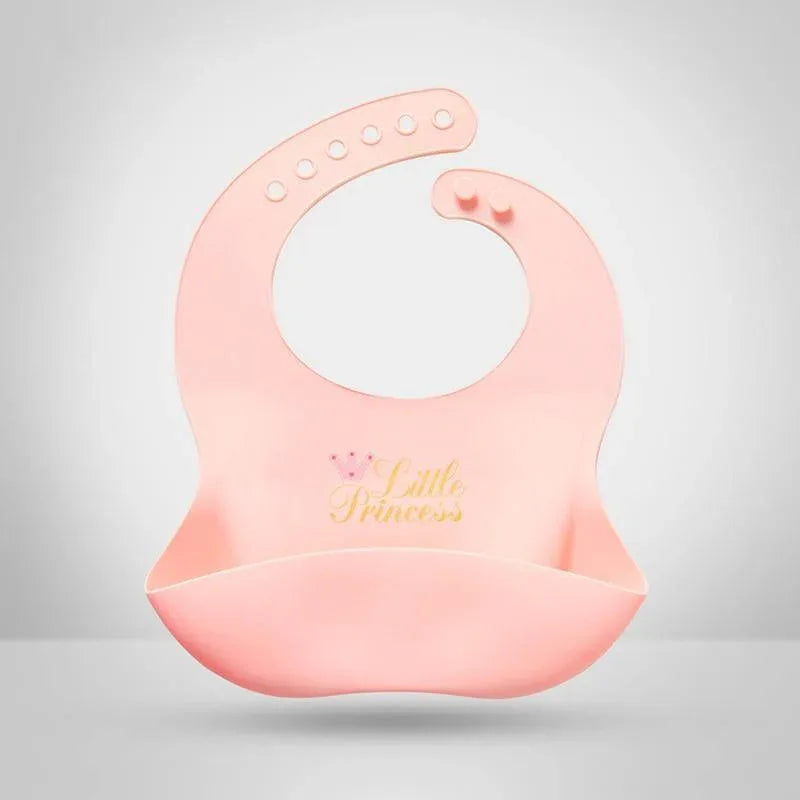 Luxury Modern Bibs Waterproof Soft Silicone Kids Girl Boy Adjustable Children Bib Cute Cartoon Print Baby Feeding Stuff For Kids - BIG FRENCHIES