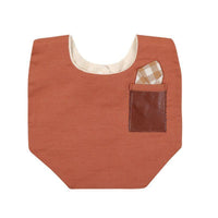 Floral Vintage Newborn Double Side Bibs Boys Girls Waterproof Linen Cotton Saliva Towel - BIG FRENCHIES