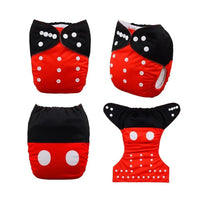 Most Popular Digital Position Baby Cloth Diaper with Microfiber Insert In Modern Printed Design For Baby Boys and Baby Girls KIds - BIG FRENCHIES