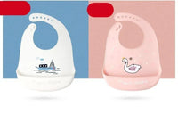 Modern Baby Bibs Waterproof Silicone Feeding Baby Saliva Towel Newborn Cartoon Aprons Baby Bibs Adjustable Burp for Baby Kids - BIG FRENCHIES