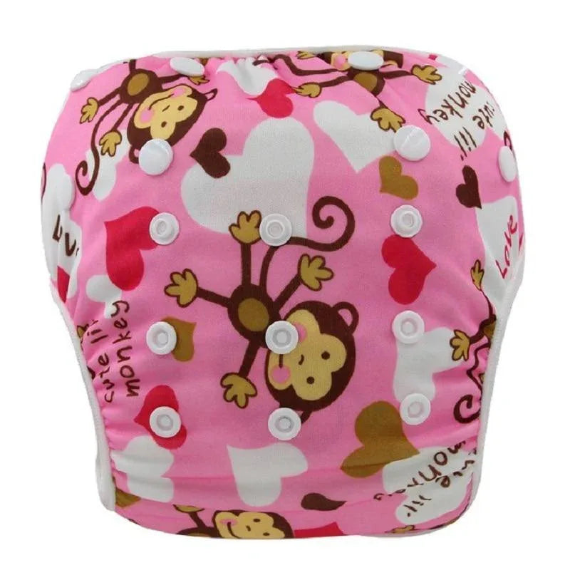 Baby Swimming Waterproof Adjustable Reusable Washable Cloth Pool Pant Diaper Cover - BIG FRENCHIES
