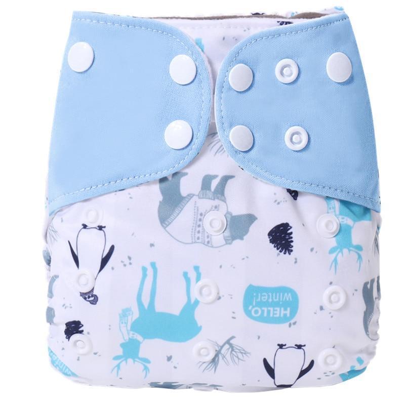 Comfortable Reusable One Size Pocket Adjustable Baby Nappies Inner Cloth Breathable Diaper - BIG FRENCHIES