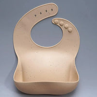 Newborns Solid Silicone Baby Feeding Bibs Burp Cloths Fashionable Breastplate Baby Stuff For Kids - BIG FRENCHIES