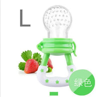 Silicone Baby Pacifier Feeder Cartoon Animal Infant Nipple Holder Newborn Fruit pacifier Tetine Silicona Nipple Bit - BIG FRENCHIES