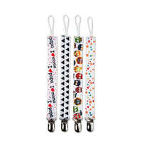 4PCS/SET Infant Pacifier Clips Holder Clip Nursing Teether Clip Nipple Holder Baby Pacifier Clip Soother Holder for Pacifier for Kids and Baby - BIG FRENCHIES