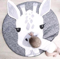 Cartoon Baby Play Mats Pad Toddler Kids Crawling Round Carpet Rug Toys Mat For Children Room In elegant Modern Design - BIG FRENCHIES