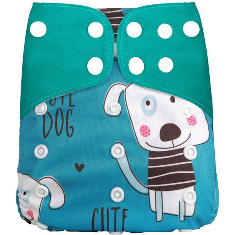 1Pcs Reusable Cloth Diaper Adjustable Baby Nappies Washable Nappy Durable Baby Diaper - BIG FRENCHIES