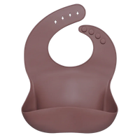 Silicon Breastplate Baby Bib Waterproof Solid Infant Bandana Bibs Newborn Feeding Burp Cloth Bib For Kids - BIG FRENCHIES