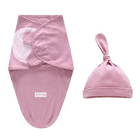 Baby Swaddle Blanket With Cap For Newborn Wrap Cotton Swaddling Bag Baby Envelope Sleep sack Blanket . - BIG FRENCHIES