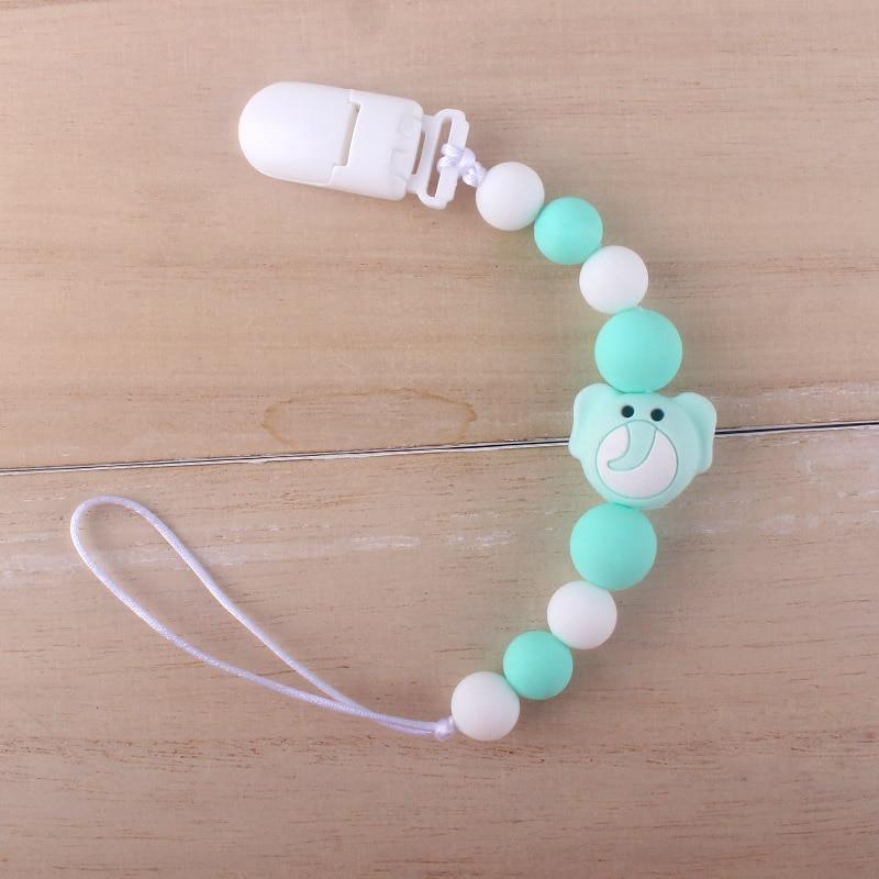 Handmade Animal Pendant Pacifier Clips Chain Nipple Holder for Infant Baby Pacifier - BIG FRENCHIES