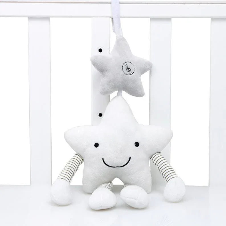Baby Rattle Stroller Toy Musical Mobile Baby Toys Cute Learning Edccation Cartoon Star For Infant Strollers Crib Hanging For Kids and Baby - BIG FRENCHIES