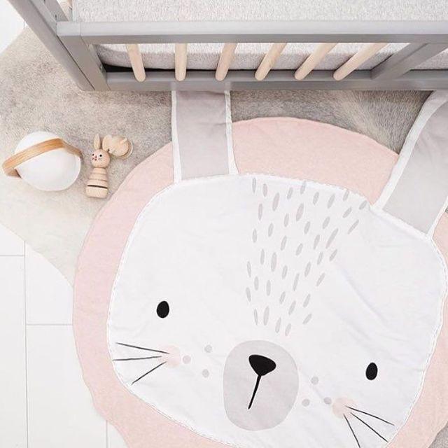 Luxury Mdoern Cartoon Animals Baby Play Mat Foldable Kids Crawling Pad Round Carpet Rug Toys Cotton Children Room Decor Photo Props Carpet For Kids - BIG FRENCHIES