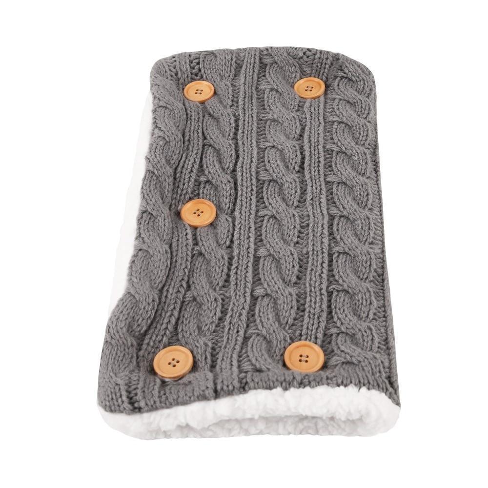 Handmade Wool Warm Baby Blanket Soft Baby Sleeping Bag Cotton Knitting Envelope Newborn Swadding Wrap Stroller blankets Gift for Shower - BIG FRENCHIES