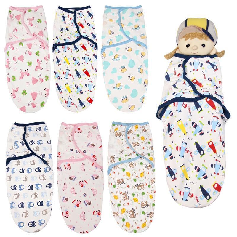 100% Cotton Baby Swaddle Wrap Blanket Newborn Infants Baby Envelop Sleep Bag Sleepsacks For Girls - BIG FRENCHIES