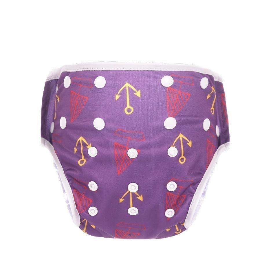 Baby Reusable Swimming Diapers Cartoon Swimwear Children Adjustable Summer Nappy Pants Diaper for Babies - BIG FRENCHIES