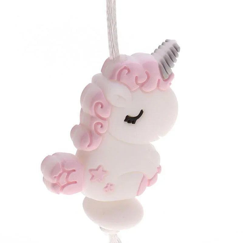 Silicone Unicorn Teether Beads Cute Cartoon Rodent BPA Free Baby Teething Toy For Baby and Kids - BIG FRENCHIES