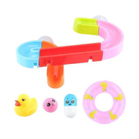 Bath Toys Suction Cup Marble Race Orbits Track Kids Bathroom Bathtub Play Water Toy Shower Games For Kids - BIG FRENCHIES