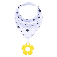 100% Organic Cotton Super Absorbent And Soft Unisex Baby Bandana Drool Bibs And Teething Toys For Newborn - BIG FRENCHIES