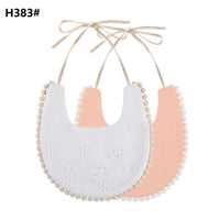 Infant Baby Bib Kid Toddler Dinner Feeding Tassel Double-side Cotton Linen Burp Cloths Saliva Towel For Baby - BIG FRENCHIES