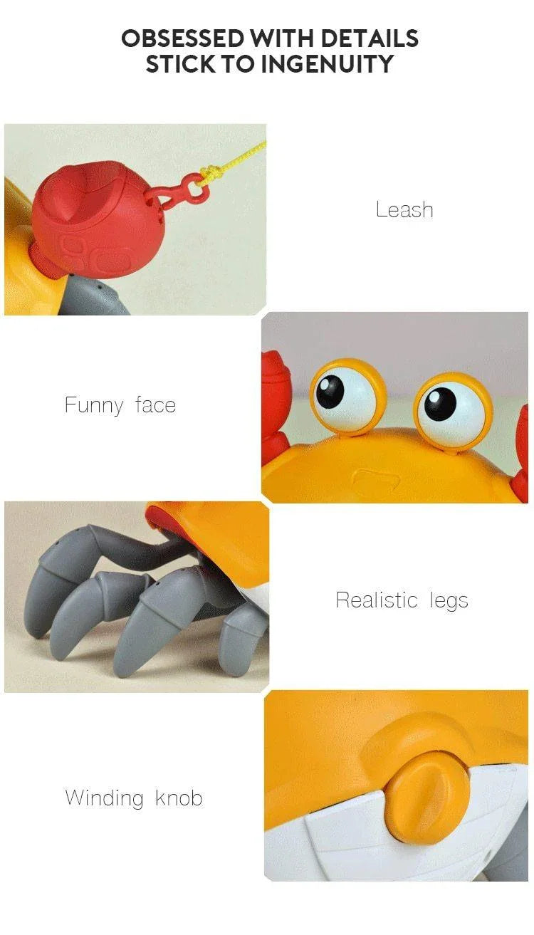 Bath Toys Crab Clockwork Baby Infant Water Beach Toys For Baby Bath Tub Swim Shower Game Bathroom Toy For Kids - BIG FRENCHIES