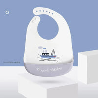Food Grade Silicone Baby Bibs Waterproof Bib for Newborn Boy Girl Feeding Towel Burp Cloth For Kids - BIG FRENCHIES