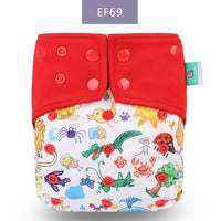 Trend New Print Eco-friendly Cloth Diaper Baby pocket Waterproof Cartoon Owl Baby Diapers Reusable Cloth Nappies For Baby and Kids - BIG FRENCHIES
