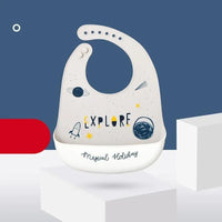 Modern Baby Bibs Waterproof Silicone Feeding Baby Saliva Towel Newborn Cartoon Aprons Baby Bibs Adjustable Burp for Baby Kids - BIG FRENCHIES
