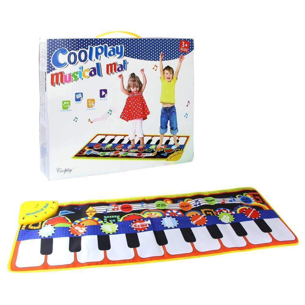 Musical Piano Mat Baby Play Mat Toy Musical Instrument Mat Game Carpet Music Toys Educational Toys For Kids - BIG FRENCHIES