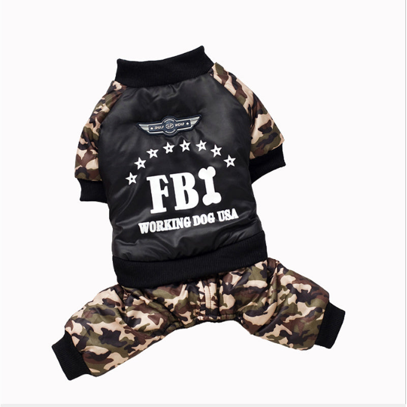FBI Camouflage Coat | Jumpsuit Pants - BIG FRENCHIES