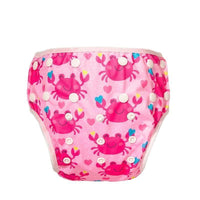 Baby Reusable Swimming Diapers Cartoon Swimwear Children Adjustable Summer Nappy Pants Diaper for Babies - BIG FRENCHIES