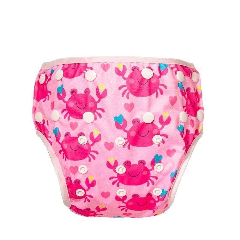 Baby Reusable Swimming Diapers Cartoon Swimwear Children Adjustable Summer Nappy Pants Diaper for Babies - BIG FRENCHIES