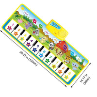 Musical Mat With Animal Voice Baby Piano Playing Carpet Music Game Instrument Toys Early Educational Toys For Kids - BIG FRENCHIES