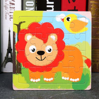 Wood Puzzles Children Adults Vehicle Puzzles Wooden Toys Learning Education Environmental Assemble Toy Educational Games For Baby and Kids - BIG FRENCHIES