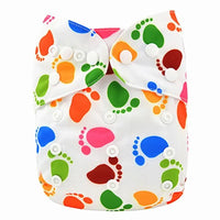 Modrn Printed Baby Pocket Cloth Diaper Nappy Reusable Adjustable Washable Nappies For Baby Boys and Baby Girls In Elegant Style - BIG FRENCHIES