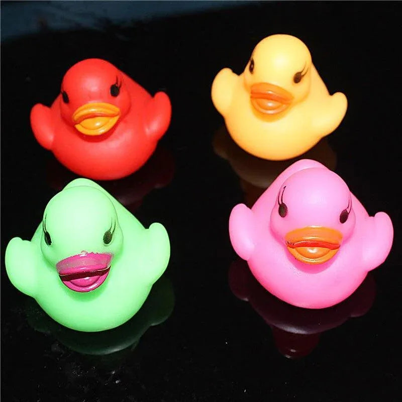 Baby Toys Rubber Bath Ducks Gold Fish for Bathing Newborns Bathroom Kids Bathtub Accessories Toddler Kids Toy - BIG FRENCHIES