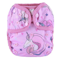 One Size Baby Cloth Diaper Cover Nappy Waterproof Double Gusset Design Adjustable Diapers For Babies - BIG FRENCHIES