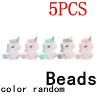 Silicone Unicorn Teether Beads Cute Cartoon Rodent BPA Free Baby Teething Toy For Baby and Kids - BIG FRENCHIES