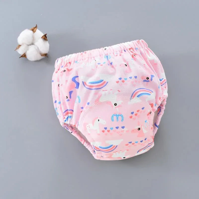 Baby Training Pants Cloth Diapers Washable 6 Layers Gauze Cover Breathable Spring Reusable Newborn Diaper Nappies For Baby and Kids - BIG FRENCHIES